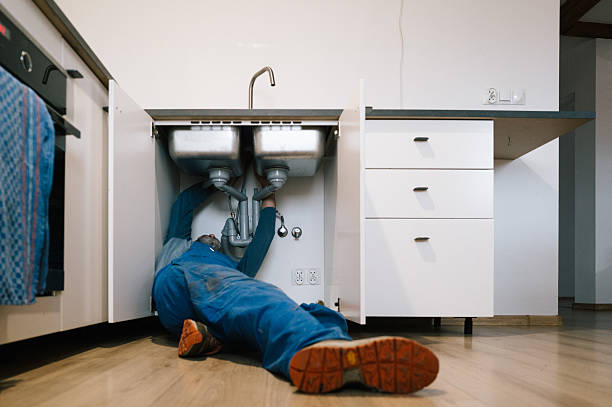 Professional Drain Cleaning technician working in Kidron, OH